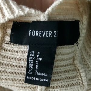Oversized w/ Open Back Forever 21 Sweater